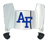 Air Force Falcons Mini Football Helmet Visor Shield w/ Clips - PICK VISOR & LOGO COLOR