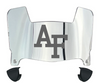Air Force Falcons Mini Football Helmet Visor Shield w/ Clips - PICK VISOR & LOGO COLOR