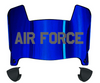 Air Force Falcons Mini Football Helmet Visor Shield w/ Clips - PICK VISOR & LOGO COLOR