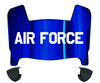 Air Force Falcons Mini Football Helmet Visor Shield w/ Clips - PICK VISOR & LOGO COLOR