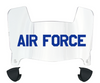 Air Force Falcons Mini Football Helmet Visor Shield w/ Clips - PICK VISOR & LOGO COLOR