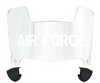 Air Force Falcons Mini Football Helmet Visor Shield w/ Clips - PICK VISOR & LOGO COLOR