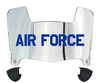 Air Force Falcons Mini Football Helmet Visor Shield w/ Clips - PICK VISOR & LOGO COLOR