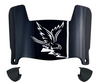Air Force Falcons Mini Football Helmet Visor Shield w/ Clips - PICK VISOR & LOGO COLOR