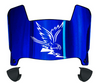 Air Force Falcons Mini Football Helmet Visor Shield w/ Clips - PICK VISOR & LOGO COLOR