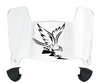 Air Force Falcons Mini Football Helmet Visor Shield w/ Clips - PICK VISOR & LOGO COLOR