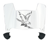 Air Force Falcons Mini Football Helmet Visor Shield w/ Clips - PICK VISOR & LOGO COLOR