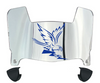 Air Force Falcons Mini Football Helmet Visor Shield w/ Clips - PICK VISOR & LOGO COLOR