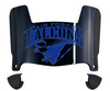 Air Force Falcons Mini Football Helmet Visor Shield w/ Clips - PICK VISOR & LOGO COLOR