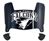 Air Force Falcons Mini Football Helmet Visor Shield w/ Clips - PICK VISOR & LOGO COLOR