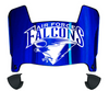 Air Force Falcons Mini Football Helmet Visor Shield w/ Clips - PICK VISOR & LOGO COLOR