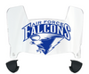 Air Force Falcons Mini Football Helmet Visor Shield w/ Clips - PICK VISOR & LOGO COLOR