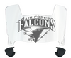 Air Force Falcons Mini Football Helmet Visor Shield w/ Clips - PICK VISOR & LOGO COLOR