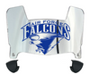 Air Force Falcons Mini Football Helmet Visor Shield w/ Clips - PICK VISOR & LOGO COLOR