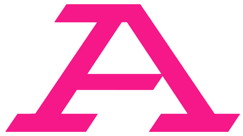 Akron Zips Hot Pink Team Logo Premium DieCut Vinyl Decal PICK SIZE