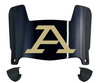 Akron Zips Mini Football Helmet Visor Shield w/ Clips - PICK VISOR & LOGO COLOR