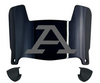 Akron Zips Mini Football Helmet Visor Shield w/ Clips - PICK VISOR & LOGO COLOR