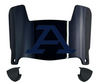 Akron Zips Mini Football Helmet Visor Shield w/ Clips - PICK VISOR & LOGO COLOR