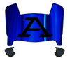 Akron Zips Mini Football Helmet Visor Shield w/ Clips - PICK VISOR & LOGO COLOR