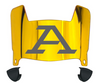Akron Zips Mini Football Helmet Visor Shield w/ Clips - PICK VISOR & LOGO COLOR