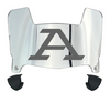 Akron Zips Mini Football Helmet Visor Shield w/ Clips - PICK VISOR & LOGO COLOR