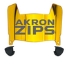 Akron Zips Mini Football Helmet Visor Shield w/ Clips - PICK VISOR & LOGO COLOR