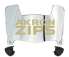 Akron Zips Mini Football Helmet Visor Shield w/ Clips - PICK VISOR & LOGO COLOR