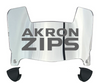 Akron Zips Mini Football Helmet Visor Shield w/ Clips - PICK VISOR & LOGO COLOR