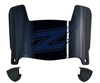 Akron Zips Mini Football Helmet Visor Shield w/ Clips - PICK VISOR & LOGO COLOR