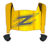 Akron Zips Mini Football Helmet Visor Shield w/ Clips - PICK VISOR & LOGO COLOR