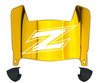 Akron Zips Mini Football Helmet Visor Shield w/ Clips - PICK VISOR & LOGO COLOR