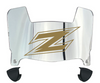 Akron Zips Mini Football Helmet Visor Shield w/ Clips - PICK VISOR & LOGO COLOR