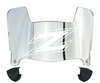 Akron Zips Mini Football Helmet Visor Shield w/ Clips - PICK VISOR & LOGO COLOR