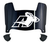 Akron Zips Mini Football Helmet Visor Shield w/ Clips - PICK VISOR & LOGO COLOR