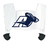 Akron Zips Mini Football Helmet Visor Shield w/ Clips - PICK VISOR & LOGO COLOR