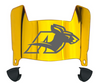 Akron Zips Mini Football Helmet Visor Shield w/ Clips - PICK VISOR & LOGO COLOR