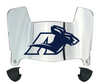 Akron Zips Mini Football Helmet Visor Shield w/ Clips - PICK VISOR & LOGO COLOR