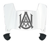 Alabama A&M Bulldogs Mini Football Helmet Visor Shield w/ Clips - PICK VISOR & LOGO COLOR