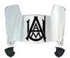 Alabama A&M Bulldogs Mini Football Helmet Visor Shield w/ Clips - PICK VISOR & LOGO COLOR