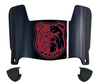 Alabama A&M Bulldogs Mini Football Helmet Visor Shield w/ Clips - PICK VISOR & LOGO COLOR