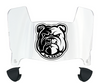 Alabama A&M Bulldogs Mini Football Helmet Visor Shield w/ Clips - PICK VISOR & LOGO COLOR