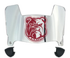 Alabama A&M Bulldogs Mini Football Helmet Visor Shield w/ Clips - PICK VISOR & LOGO COLOR