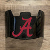 Alabama Crimson Tide Full Size Football Helmet Visor Shield w/ Clips - PICK VISOR & LOGO COLOR