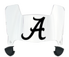 Alabama Crimson Tide Mini Football Helmet Visor Shield w/ Clips - PICK VISOR & LOGO COLOR