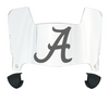 Alabama Crimson Tide Mini Football Helmet Visor Shield w/ Clips - PICK VISOR & LOGO COLOR