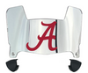 Alabama Crimson Tide Mini Football Helmet Visor Shield w/ Clips - PICK VISOR & LOGO COLOR
