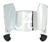 Alabama Crimson Tide Mini Football Helmet Visor Shield w/ Clips - PICK VISOR & LOGO COLOR