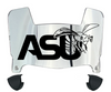 Alabama State Hornets Mini Football Helmet Visor Shield w/ Clips - PICK VISOR & LOGO COLOR