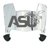 Alabama State Hornets Mini Football Helmet Visor Shield w/ Clips - PICK VISOR & LOGO COLOR