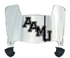 Alabama A&M Bulldogs Mini Football Helmet Visor Shield w/ Clips - PICK VISOR & LOGO COLOR